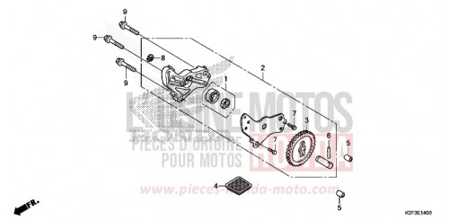 OIL PUMP Z125MAK de 2019